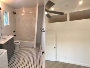 bathroom garage conversion