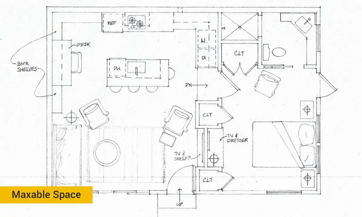 garage conversion site plans