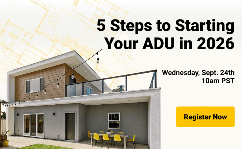 5 steps to starting an ADU in 2026