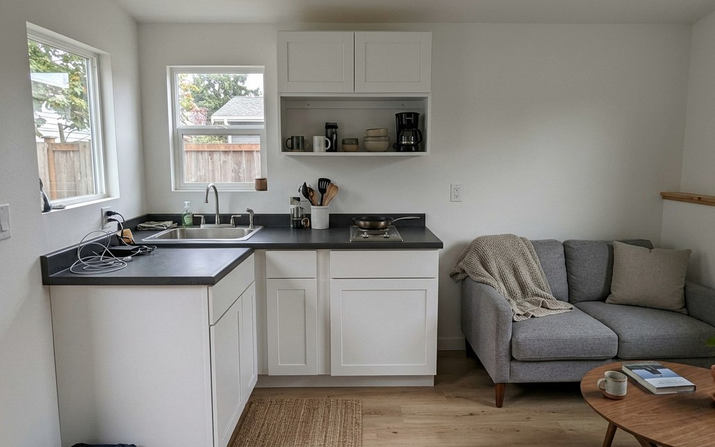 Interior of a modern Colorado ADU