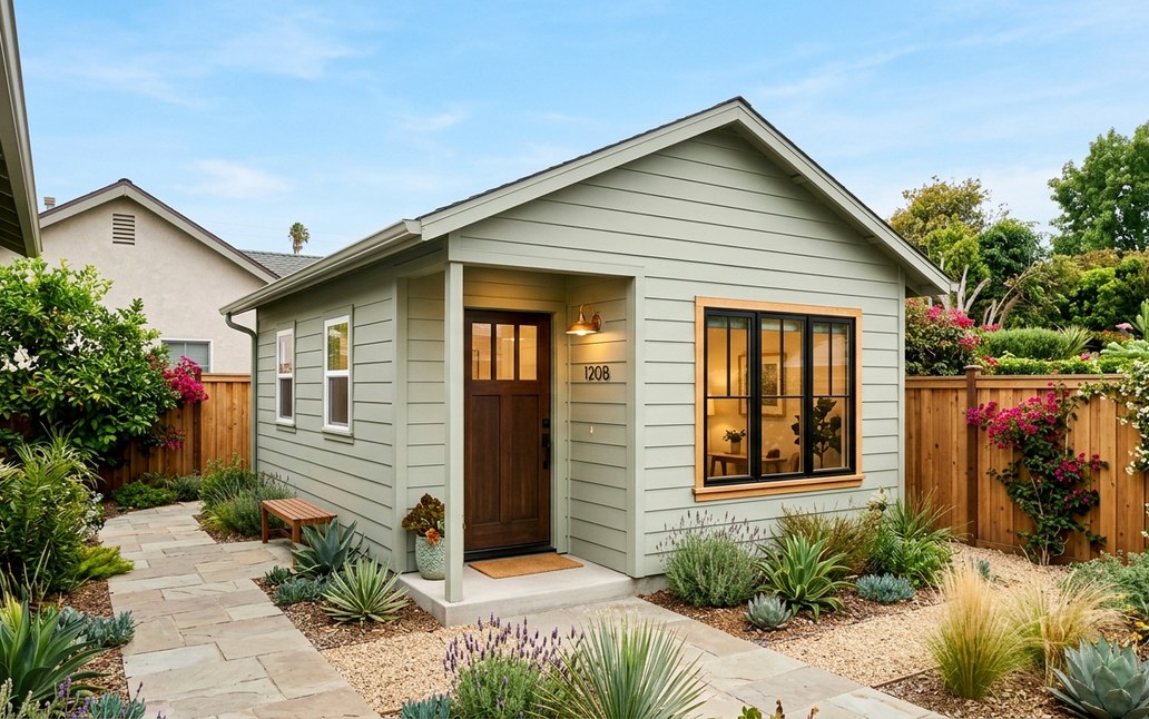 Garage conversion ADU in San Diego
